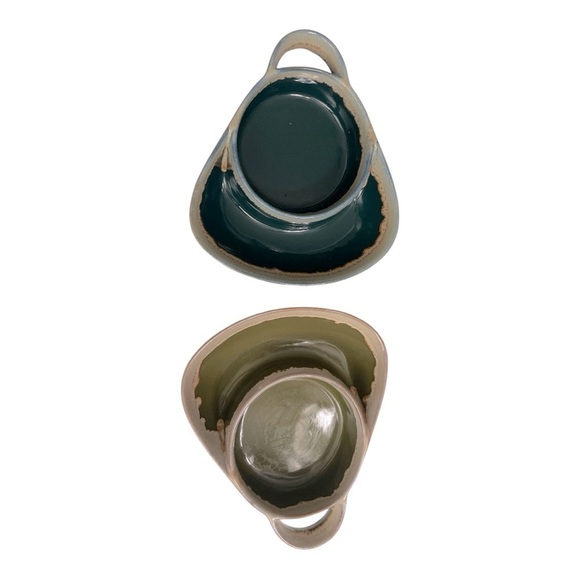 Set of 2 LTD Commodities
Stoneware Drip Glaze Soup & Cracker Bowl Chip Dip Dish - Picture 7 of 16